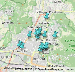 Mappa Istituto per geometri N. Tartaglia, 25128 Brescia BS, Italia (1.282)