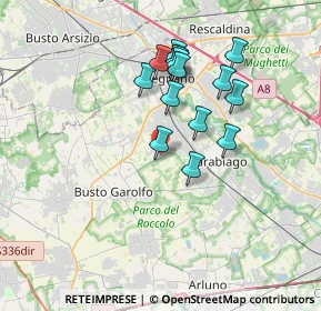 Mappa Via Cavalese, 20039 Canegrate MI, Italia (3.1)