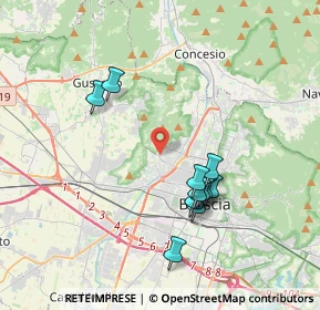 Mappa Quartiere G. C. Abba Traversa Sesta, 25125 Brescia BS, Italia (3.48818)