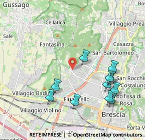 Mappa Quartiere G. C. Abba Traversa Sesta, 25125 Brescia BS, Italia (2.09818)