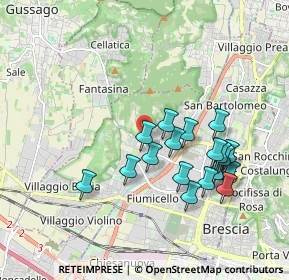 Mappa Quartiere G. C. Abba Traversa Sesta, 25127 Brescia BS, Italia (1.76053)