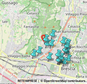 Mappa Quartiere G. C. Abba Traversa Sesta, 25127 Brescia BS, Italia (1.8475)