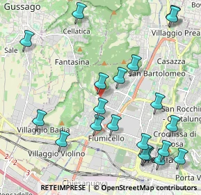 Mappa Quartiere G. C. Abba Traversa Sesta, 25127 Brescia BS, Italia (2.5335)