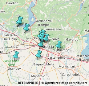 Mappa Quartiere G. C. Abba Traversa Sesta, 25127 Brescia BS, Italia (10.48167)