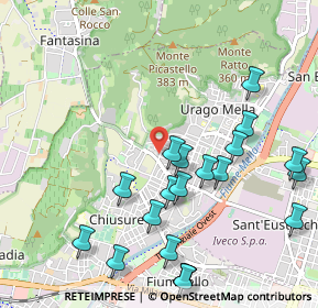 Mappa Traversa Sesta, 25127 Brescia BS, Italia (1.176)