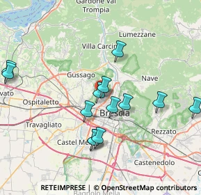 Mappa Quartiere G. C. Abba Traversa Sesta, 25127 Brescia BS, Italia (7.49308)