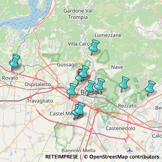 Mappa Quartiere G. C. Abba Traversa Sesta, 25125 Brescia BS, Italia (7.49308)