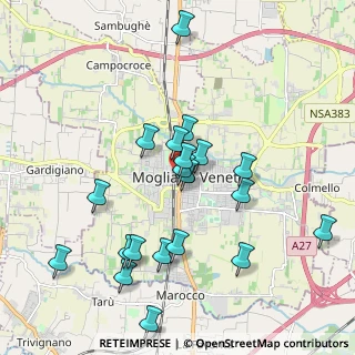 Mappa Via Giacomo Matteotti, 31021 Mogliano Veneto TV, Italia (1.9425)