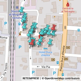 Mappa Via Giacomo Matteotti, 31021 Mogliano Veneto TV, Italia (0.01852)