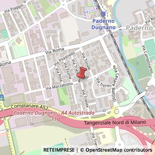 Mappa Via Trieste, 26, 20037 Paderno Dugnano, Milano (Lombardia)
