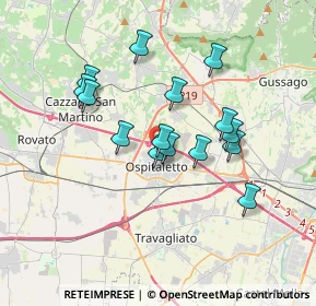 Mappa Via Sant'Anna, 25035 Ospitaletto BS, Italia (3)