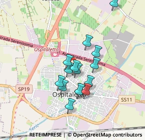 Mappa Via Sant'Anna, 25035 Ospitaletto BS, Italia (0.68067)