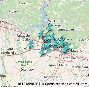 Mappa Via Sant'Anna, 25035 Ospitaletto BS, Italia (8.1)