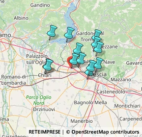 Mappa Via Sant'Anna, 25035 Ospitaletto BS, Italia (9.54538)