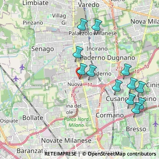Mappa Via Giovanni Pesce, 20037 Paderno Dugnano MI, Italia (2.26333)