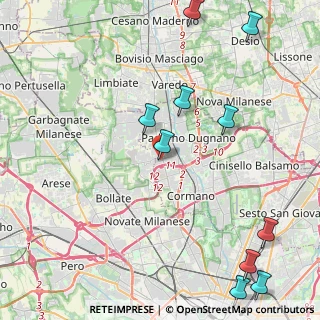 Mappa Via Giovanni Pesce, 20037 Paderno Dugnano MI, Italia (5.93727)