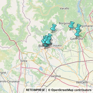 Mappa Via dei Filatori, 13856 Vigliano Biellese BI, Italia (8.26909)