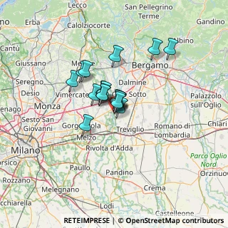 Mappa Via Don Luigi Sturzo, 24045 Fara Gera d'Adda BG, Italia (8.25706)