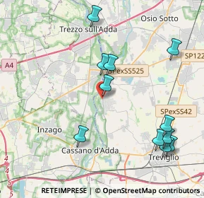 Mappa Via Don Luigi Sturzo, 24045 Fara Gera d'Adda BG, Italia (4.48818)