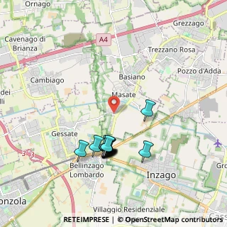 Mappa Via S. Allende, 20060 Masate MI, Italia (1.77786)