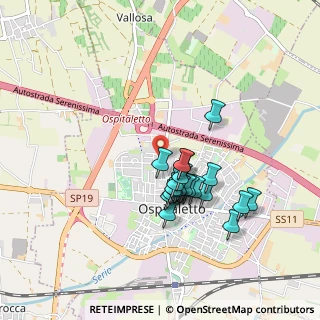 Mappa Via Dante Alighieri, 25035 Ospitaletto BS, Italia (0.7395)