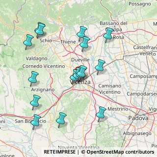 Mappa Via Giovanni Durando, 36100 Vicenza VI, Italia (16.2825)