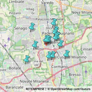 Mappa Via Andrè Marie Ampere, 20037 Paderno Dugnano MI, Italia (1.23667)