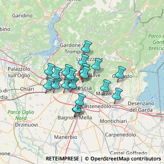Mappa Via delle Grazzine, 25128 Brescia BS, Italia (10.00526)