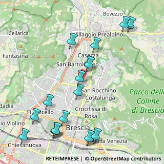 Mappa Via delle Grazzine, 25128 Brescia BS, Italia (2.535)
