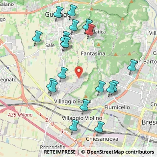 Mappa Via Industriale Traversa Terza, 25060 Cellatica BS, Italia (2.276)