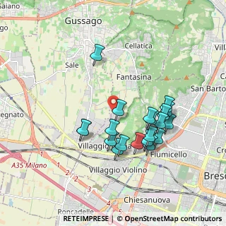 Mappa Via Industriale Traversa Terza, 25060 Cellatica BS, Italia (1.6965)
