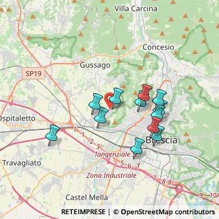 Mappa Via Industriale Traversa Terza, 25060 Cellatica BS, Italia (3.13583)