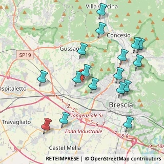 Mappa Via Industriale Traversa Terza, 25060 Cellatica BS, Italia (4.41176)