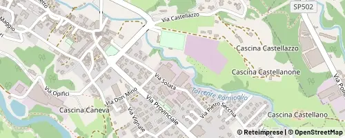 Mappa Occhieppo Superiore