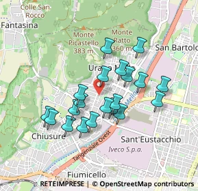 Mappa Via Ottavio Rossi, 25127 Brescia BS, Italia (0.7515)