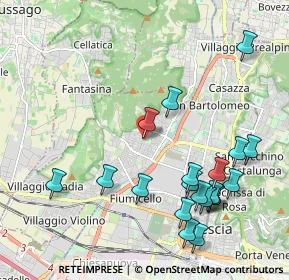 Mappa Via Ottavio Rossi, 25127 Brescia BS, Italia (2.3295)