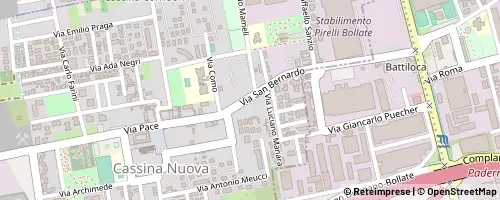 Mappa Bollate