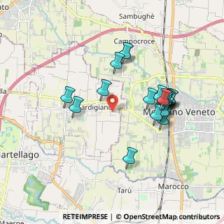 Mappa Via Pier Santi Mattarella, 30037 Scorzè VE, Italia (1.784)