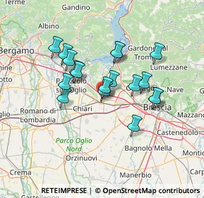 Mappa Via 25 Aprile, 25038 Rovato BS, Italia (11.40222)