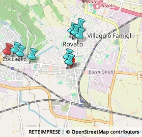 Mappa Via Galdina, 25038 Rovato BS, Italia (0.94385)