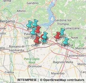 Mappa Via Galdina, 25038 Rovato BS, Italia (8.44545)