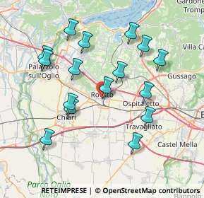 Mappa Via Galdina, 25038 Rovato BS, Italia (7.55938)