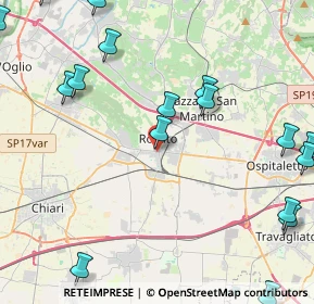 Mappa Via Galdina, 25038 Rovato BS, Italia (6.4285)