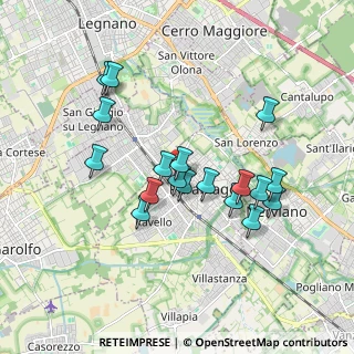 Mappa Via Ugo Foscolo, 20015 Parabiago MI, Italia (1.64)