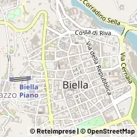 Kaart Biella