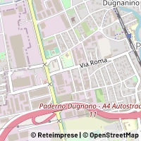 Mapa Paderno Dugnano
