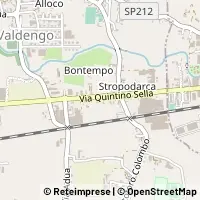 Mapa Valdengo