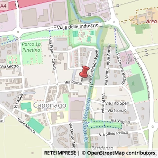 Mappa Via Roma, 77, 20040 Cesano Maderno, Monza e Brianza (Lombardia)