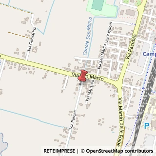 Mappa Via Giovanni Pascoli, 5, 35012 Camposampiero, Padova (Veneto)