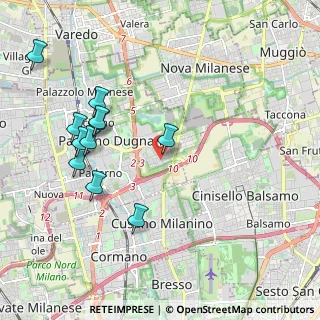 Mappa Via Giovanni Paisiello, 20037 Paderno Dugnano MI, Italia (2.13727)